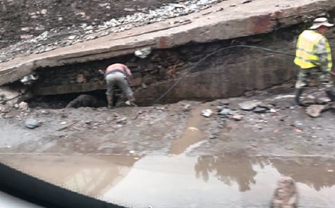 泥石流引起的思考作文