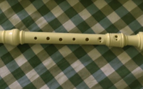 校門前吹笛子的老人小學生作文